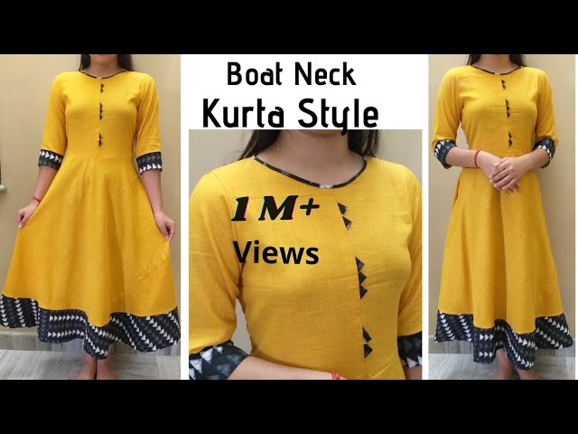 Kurti Neck Design: दिखना है क्लासी तो सिंपल कुर्ती के लिए चुनें ये नेक कॉलर  डिजाइन | how to choose neck collar design for simple kurti | HerZindagi